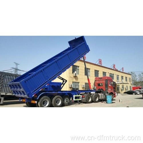 3 axle dumping tipper trailer